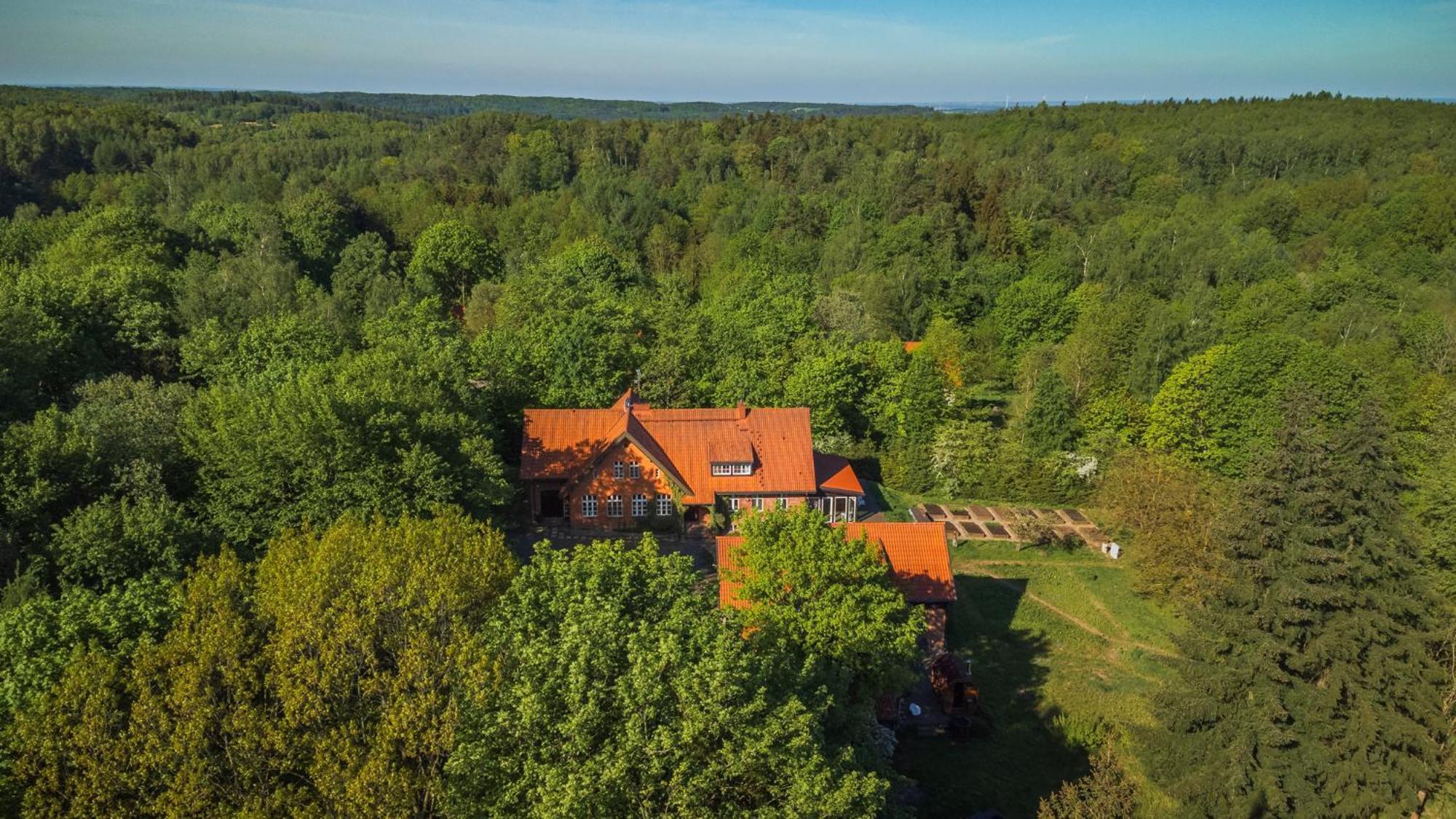 Dom Goscinny Stara Szkola Wysoka Wieś Extérieur photo