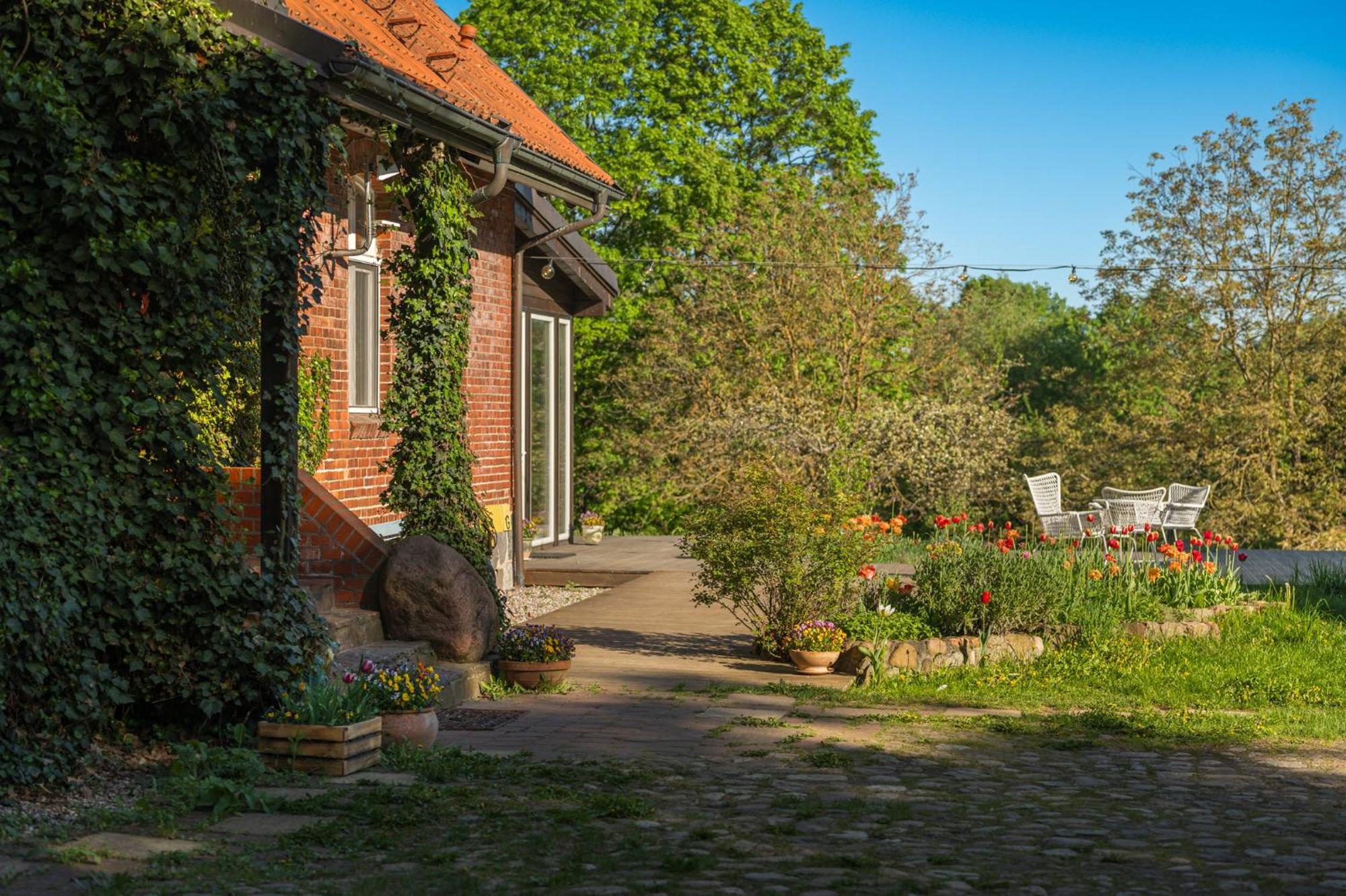 Dom Goscinny Stara Szkola Wysoka Wieś Extérieur photo